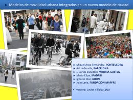 Modelos de movilidad urbana integrados en un nuevo modelo de