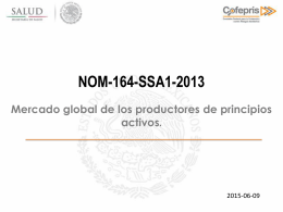 1.- Francisco Garcia NOM-164-SSA1