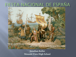 Fiesta Nacional de España - Mounds View School Websites