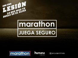 Marathon Juega Seguro