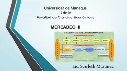 tercer encuentro mercadeo - Profesora Scarleth Martínez