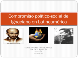 Compromiso político-social del Ignaciano - Ex