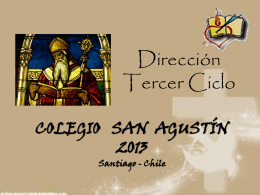Tercer Ciclo - Colegio San Agustín