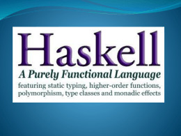 Semántica denotacional de haskell
