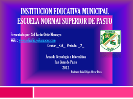 institucion educativa municipal escuela normai superior