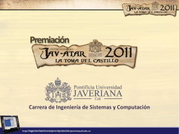 Jav-Atar2011 - Pontificia Universidad Javeriana, Cali
