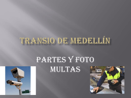 Transito de Medellín