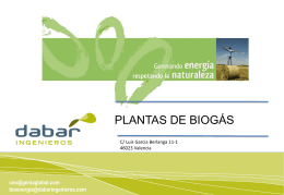 proyectos de biogás - Genia Global Energy