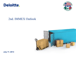 2°. Outlook IMMEX Identifique las oportunidades ahora