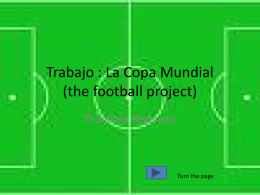 El Fútbol project