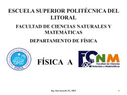 01CinemáticaV1.0 - Blog de ESPOL - Escuela Superior Politécnica