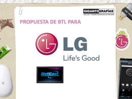 ver presentacion estratégia de LG Netcast TV
