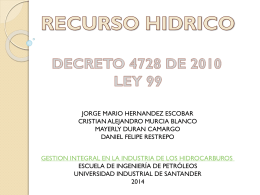 Recursos_Hidricos GRUPO 2 - Universidad Industrial de
