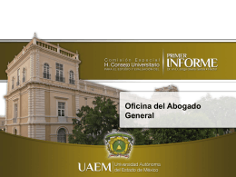Acuerdos - Universidad Autónoma del Estado de México