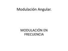 Modulación Angular.