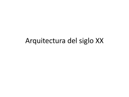 42.- Arquitectura del Siglo XX