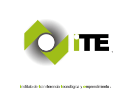 Incentivo Tributario - Instituto de Transferencia Tecnológica y