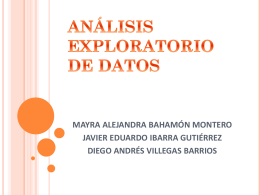 análisis exploratorio de datos mayra alejandra bahamón montero