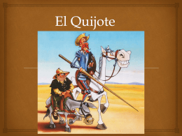 AP Repaso del Quijote cap 2 a 4