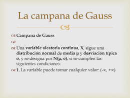 La campana de Gauss