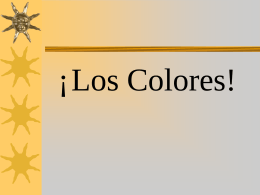 Colors with Nouns