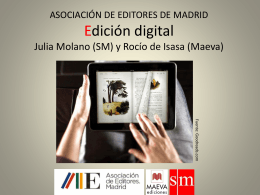 Tema * Edición Digital - Asociación de Editores de Madrid