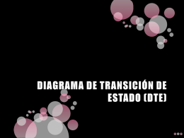 diagrama de transición de estado (dte)