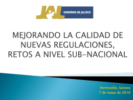 Mejorando la calidad de nuevas regulaciones | Salvador