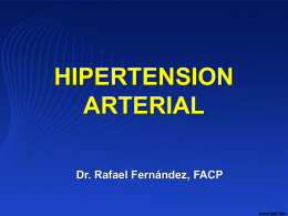 Hipertension Arterial 2014 - Medicina Interna de El Salvador