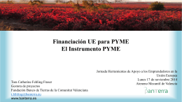 Financiación UE para PYME - Ateneo Mercantil de Valencia
