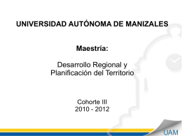 Sustentación Final UAM - Universidad Autónoma de Manizales