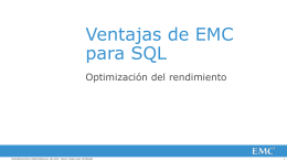 Why EMC for SQL