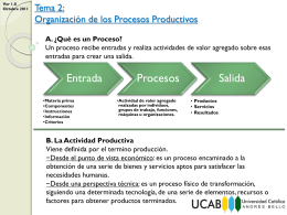 02 Organización de los procesos productivos