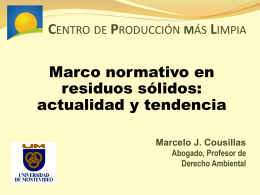 Exposición del Dr. Marcelo Cousillas