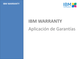 ibm warranty - ITSitio.com