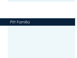 Pitt Familia