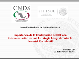 CNDS - DIF Nacional