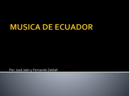 MUSICA DE ECUADOR