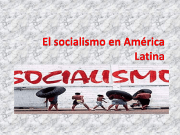 El socialismo en América Latina
