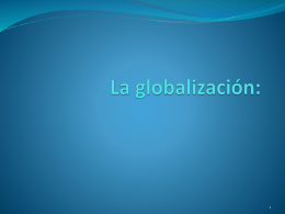 La globalización