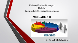 Universidad de Managua Mercado II