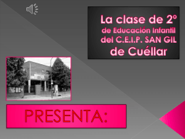 Segundo de educación infantil - Concurso Día de Castilla y León en