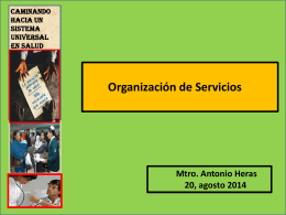 Mtro. Antonio Heras Gómez / Coordinador de Asesores IMSS