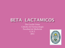 BETA LACTAMICOS - cofatuc.org.ar