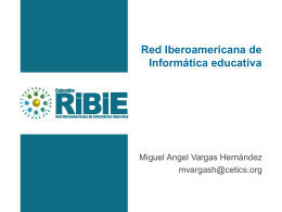 Red Iberoamericana de Informática educativa