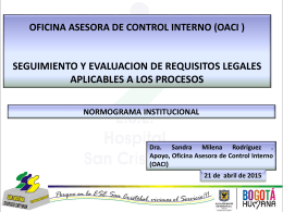 Presentacion Requisitos Legales ABRIL DE 2015