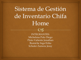 Sistema de Gesti_n de Inventario Chifa Home