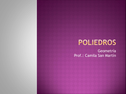 PPT 3_5º_Poliedros - Colegio Monte de Asís