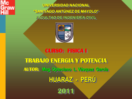 TRABAJO - ENERGIA Y POTENCIA FIC 2010
