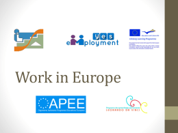 Work in Europe Presentation (PPT Format)